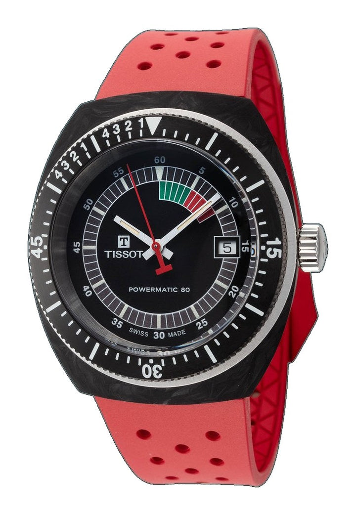 T-Sport Sideral 41 mm / Black / Red Black Dial