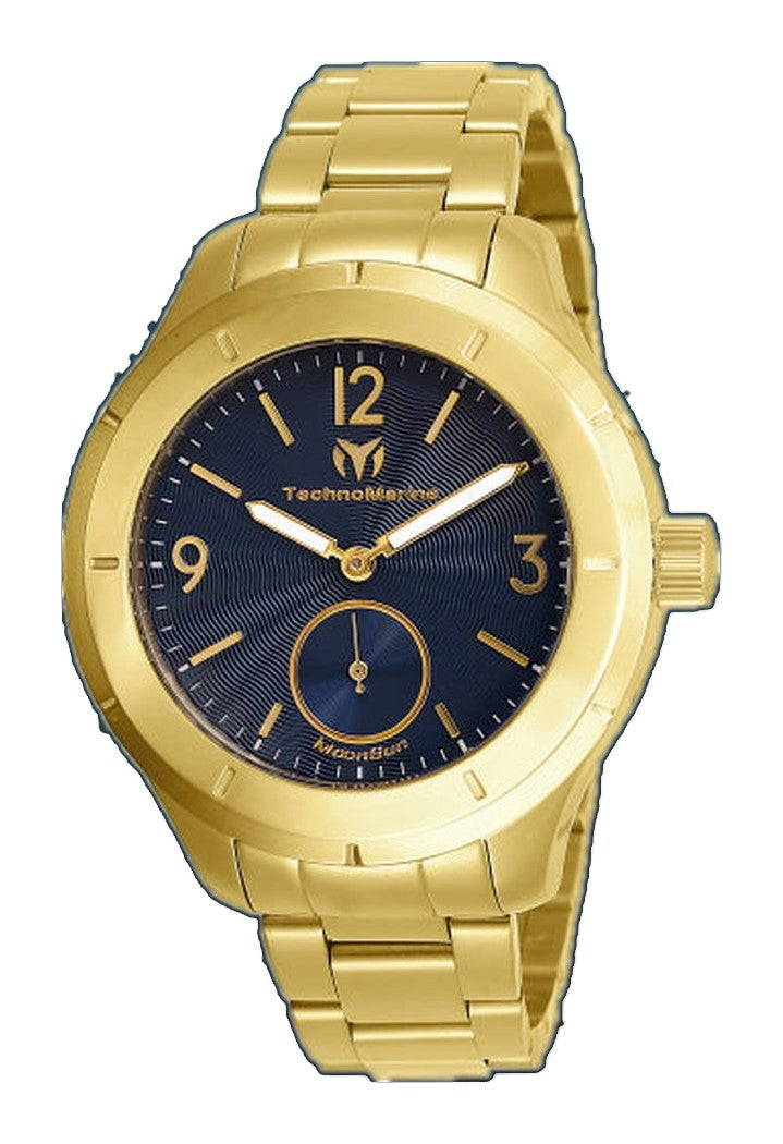 Moonsun 42 mm / Blue / Gold Blue Dial