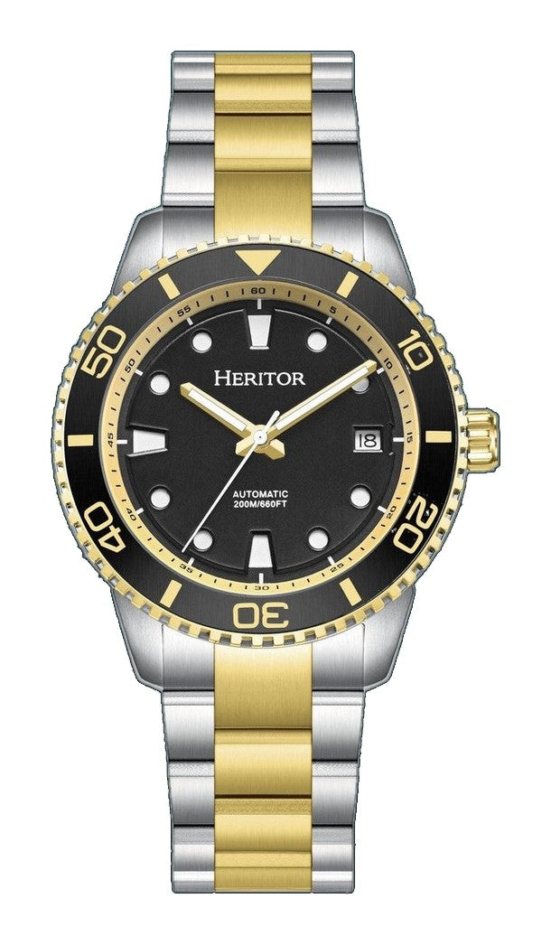 Bexley Diver Automatic Silver / Gold Blue Dial