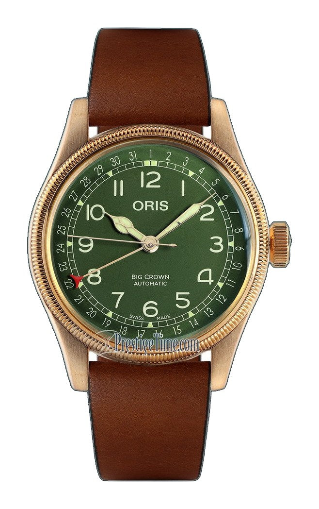 Big Crown Pointer Date Bronze Green Green Dial