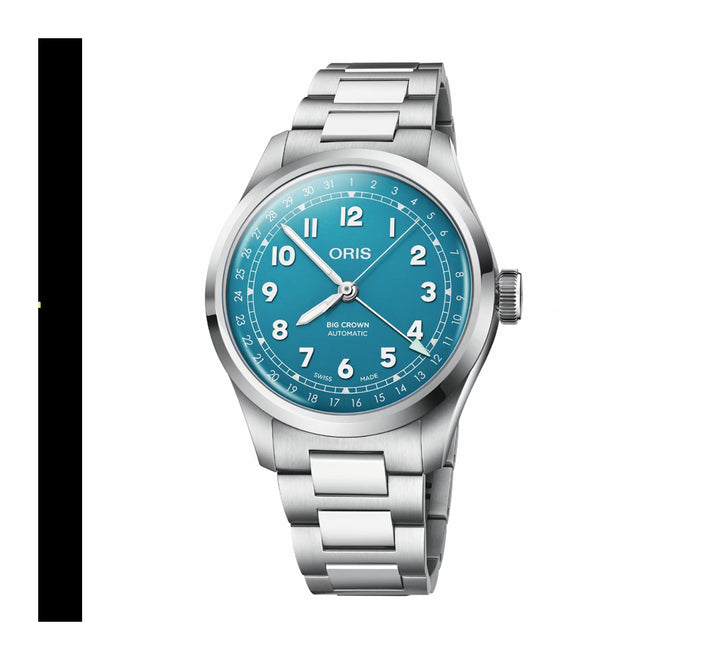Big Crown Pointer Date Blue Blue Dial