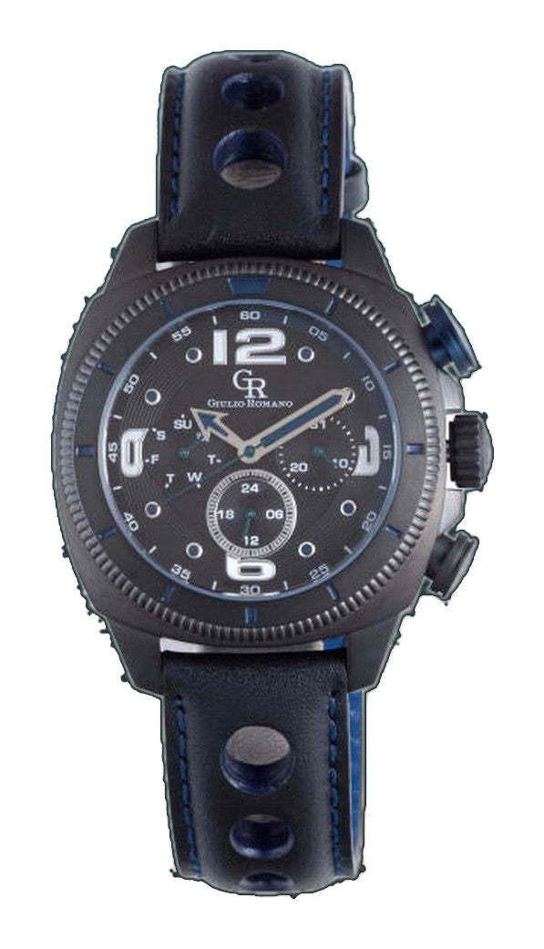 Pescara Black-Black Chrongoraph | Black Dial