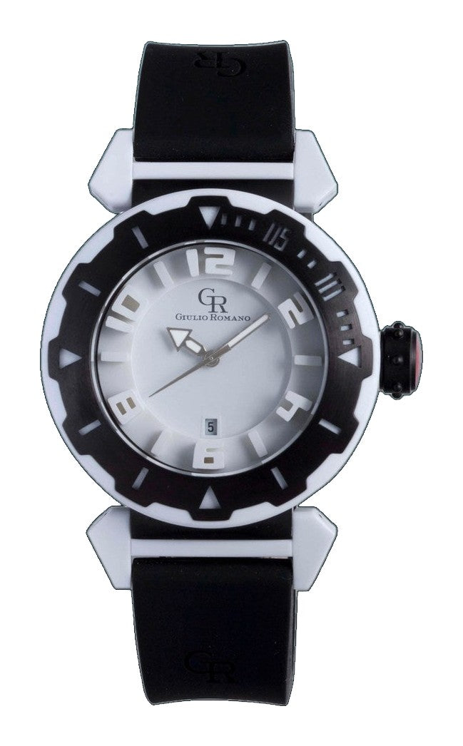 Ferrara White-Black | White Dial
