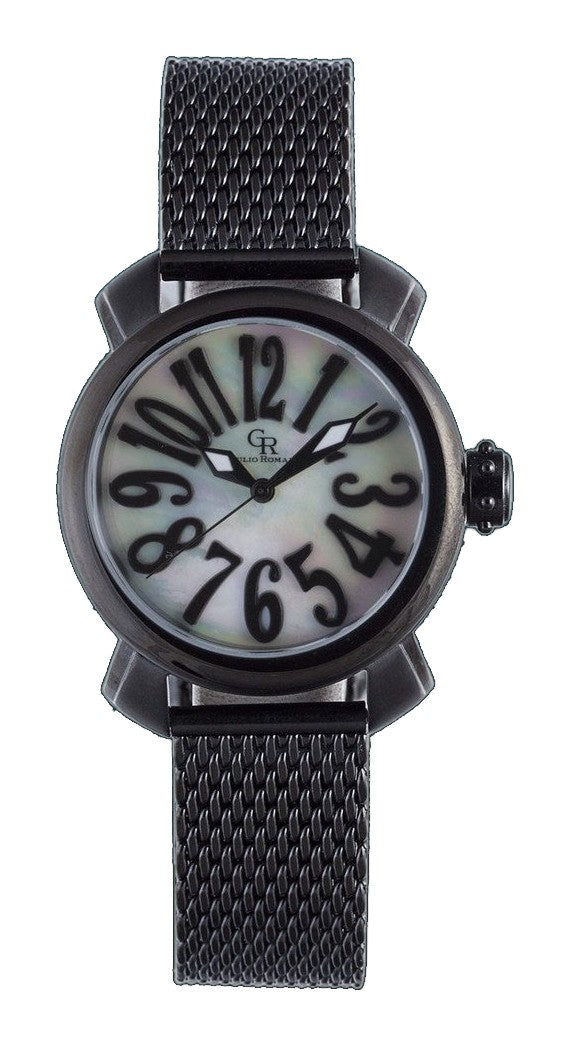 Rimini MOP, Black Stainless Steel | MOP Dial