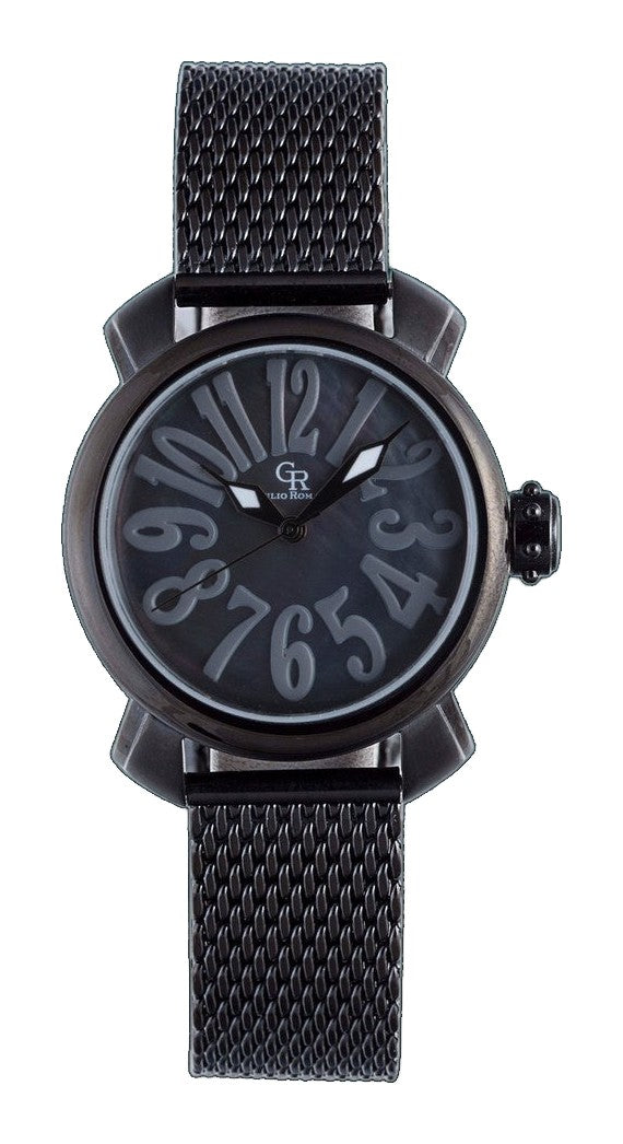 Rimini Black MOP, Black Stainless Steel | MOP Dial