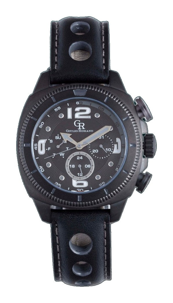 Pescara Black-Black gray chronograph | Black Dial