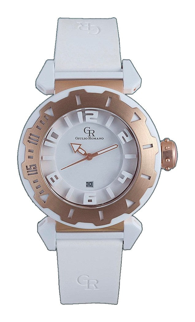 Ferrara White-White Rose Gold | White Dial
