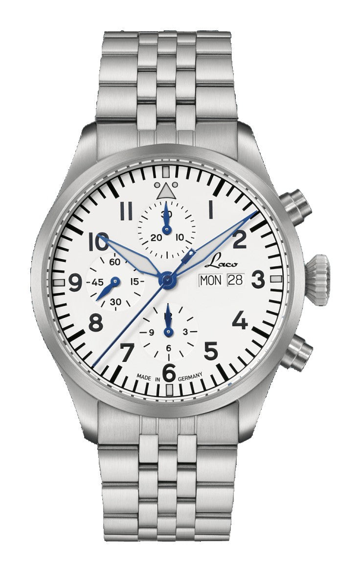 Kiel 2 Weiss White / Stainless Steel bracelet White Dial
