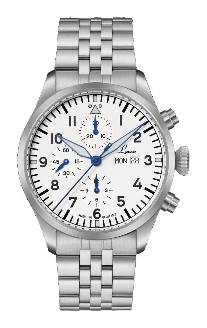 Kiel 2 Weiss White / Stainless Steel bracelet White Dial