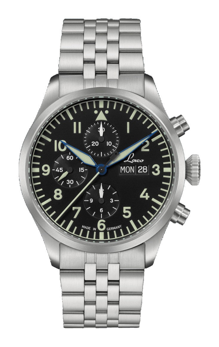 Kiel 2 Schwarz Black / Metal Bracelet Black Dial