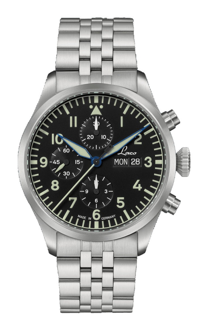 Kiel 2 Schwarz Black / Metal Bracelet Black Dial