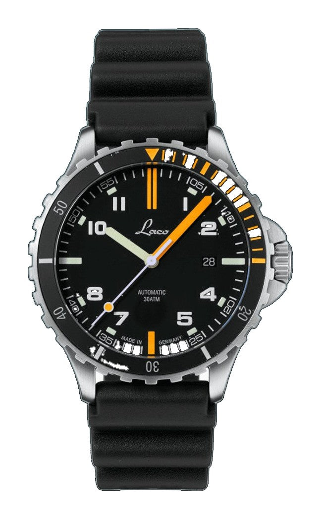 Mojave Rubber Strap Black Dial