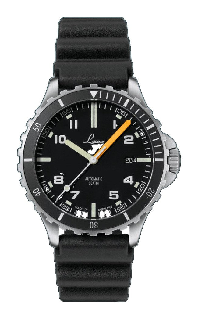 Himalaya Rubber Strap Black Dial