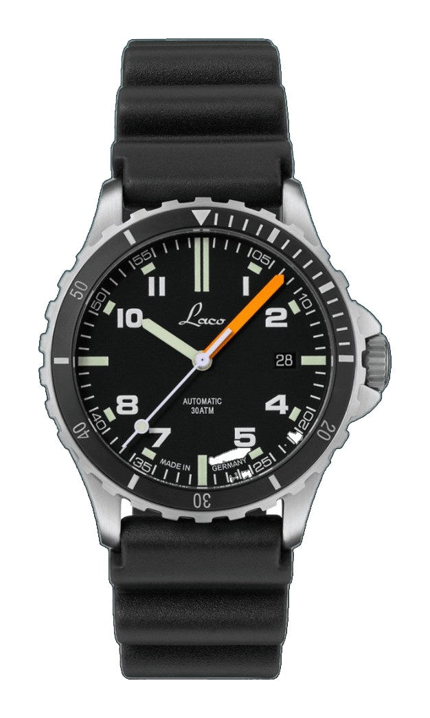 Himalaya 39 Black Rubber Black Dial