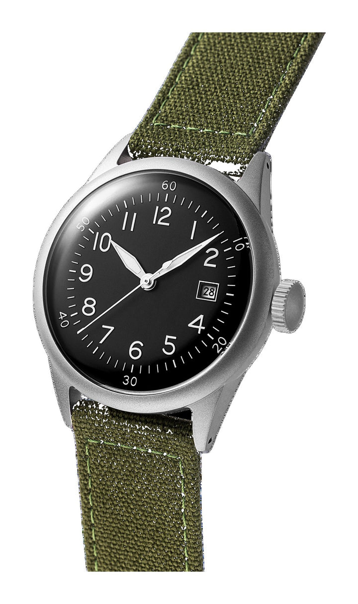 A-11 Tactical Black / Canvas Black Dial