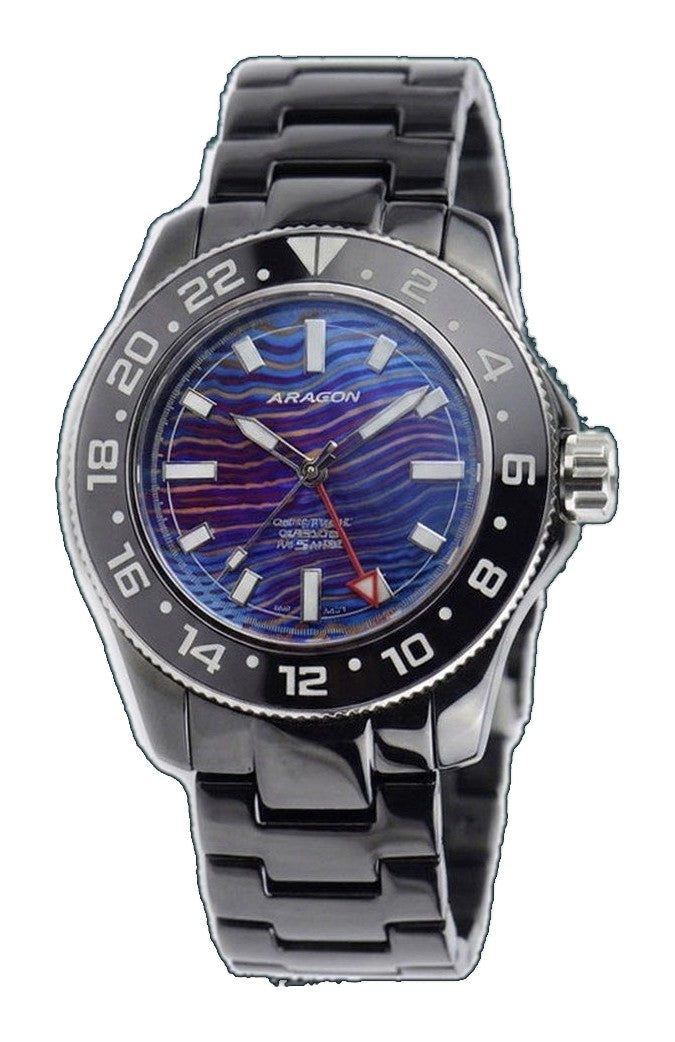 Hercules GMT 9075 50mm Damascus Dial