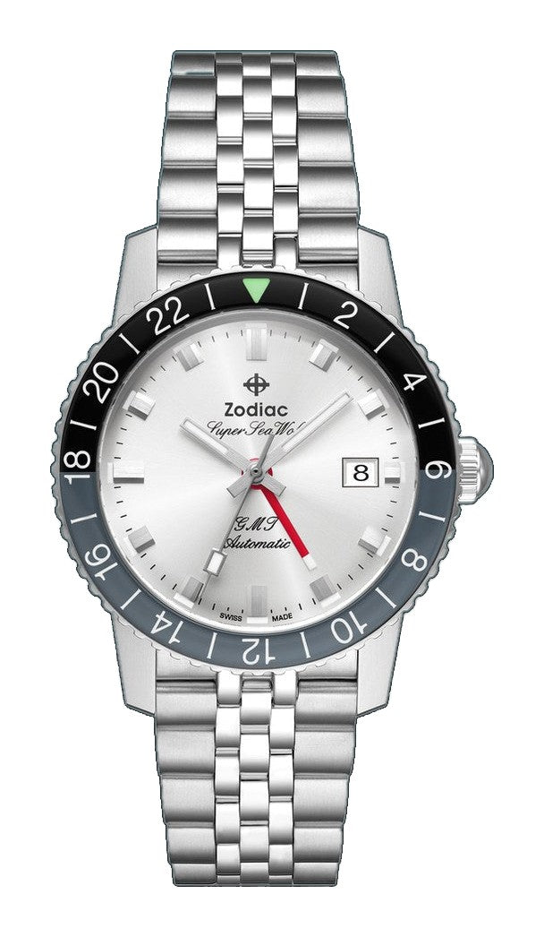 Super Sea Wolf GMT Automatic | Silver Dial