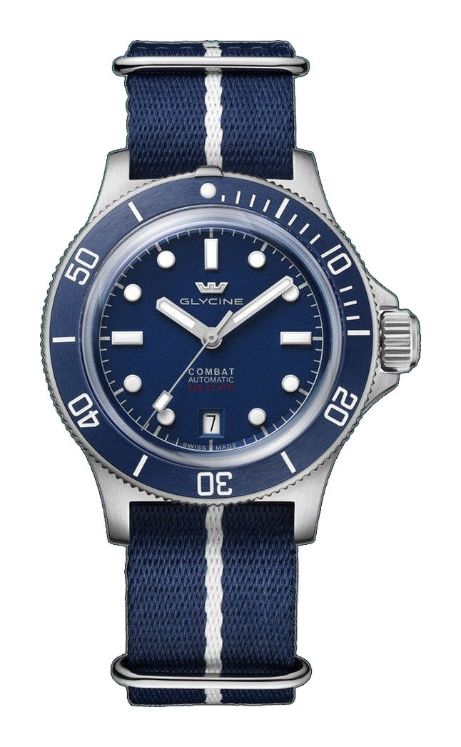 Combat Sub Box Ceramic 41mm / Blue / Blue Blue Dial