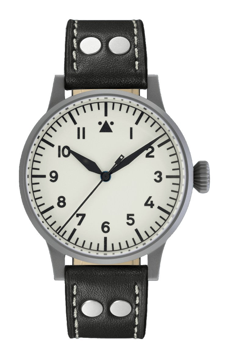 Florenz Pilot Watch 42mm White Dial
