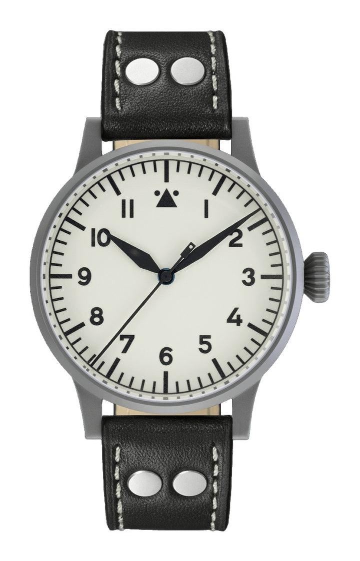 Florenz Pilot Watch 42mm White Dial