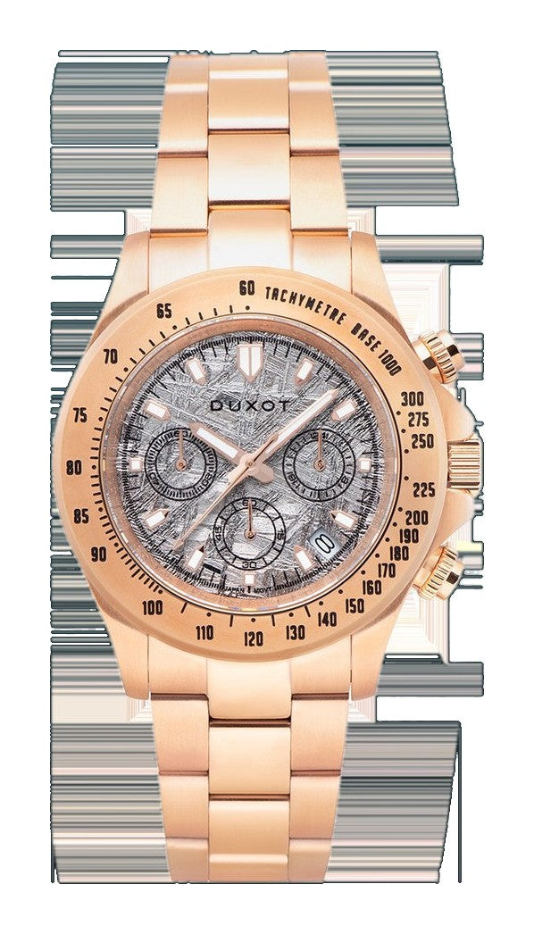 Atlantica Lapidary Chronograph Limited Edition Watch Rose Gold  / Stainless Steel White Dial