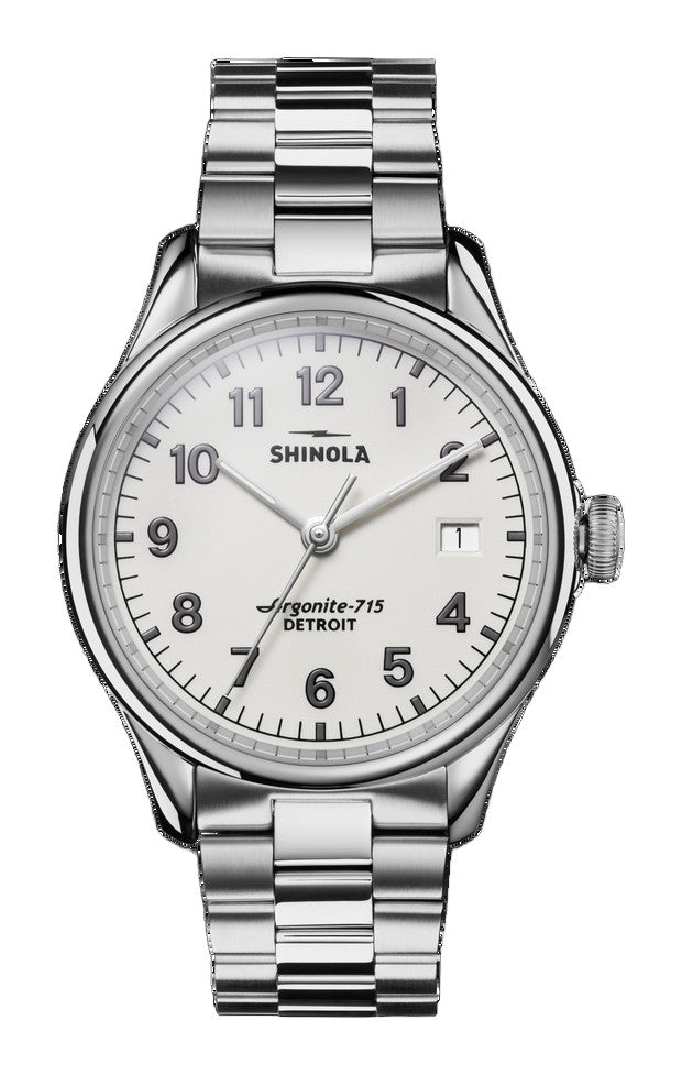 Vinton 38mm White | White Dial