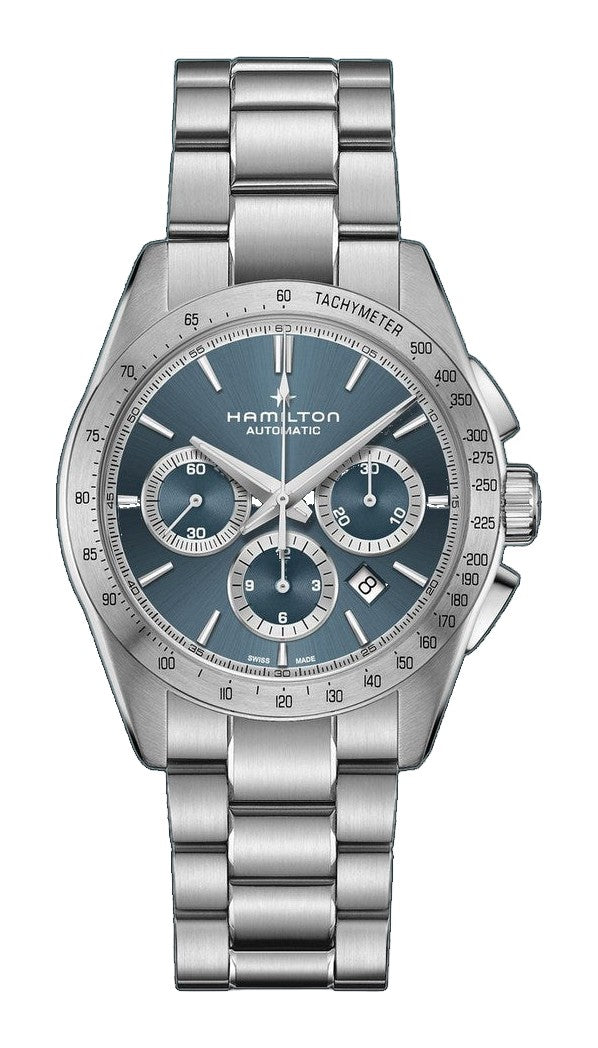 JAZZMASTER PERFORMER AUTOMATIC CHRONOGRAPH Blue Dial