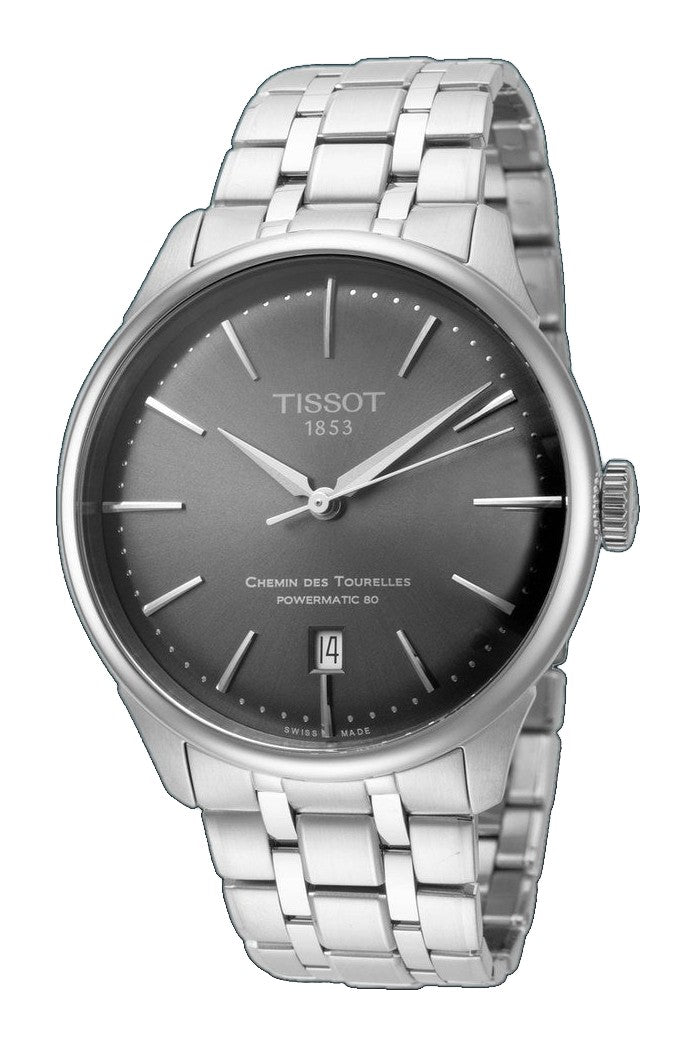 Chemin des Tourelles 39mm / Grey / Silver | Grey Dial