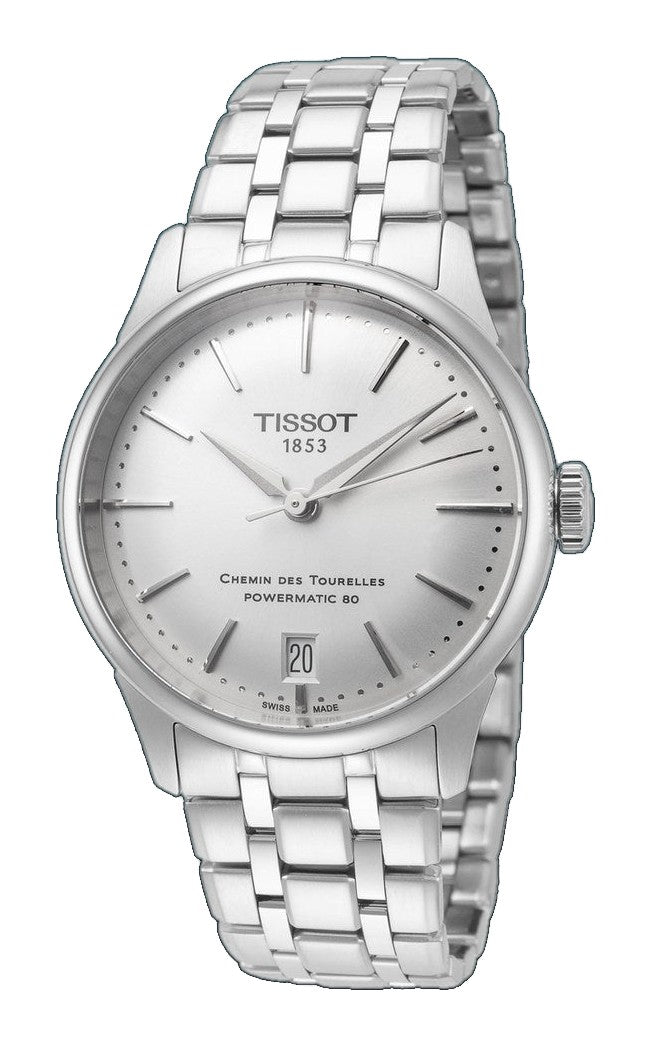 Chemin des Tourelles 34mm / Silver / Silver | Silver Dial