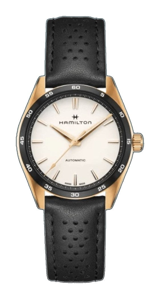 JAZZMASTER 38mm / White / Black White Dial