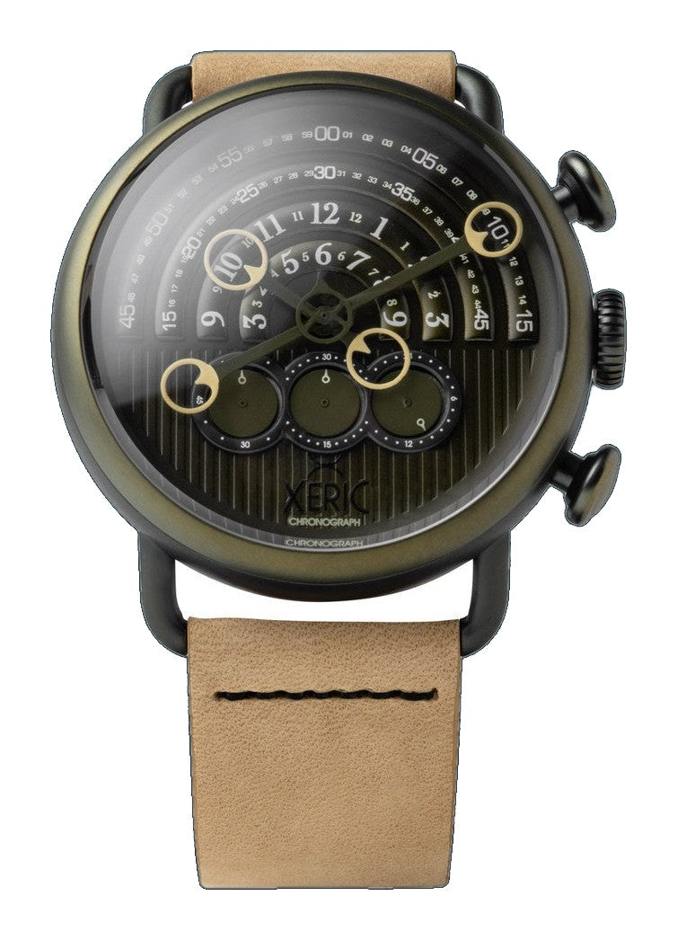 Halograph Chrono Sapphire Army Black Dial