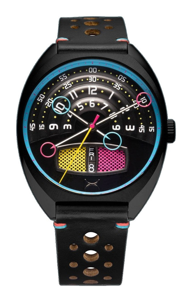 Halograph III Automatic CMYK Black Dial
