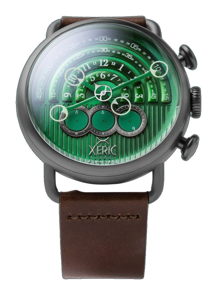 Halograph Chrono Sapphire Gunmetal Green Green Dial