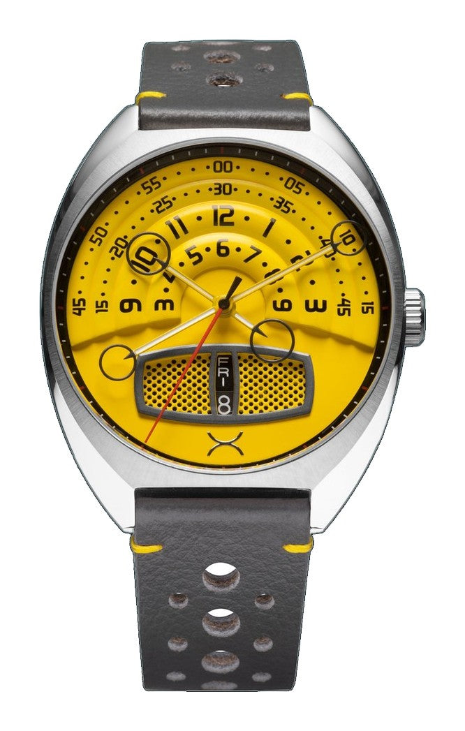 Halograph III Automatic Caution Yellow Yellow Dial