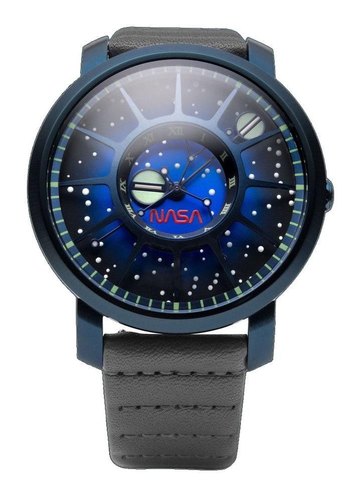 NASA Trappist-1 Automatic Sapphire Blue Supernova Blue Dial