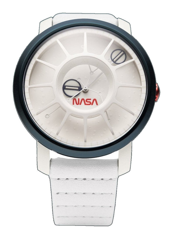NASA Trappist-1 Automatic Sapphire Saturn V White Dial