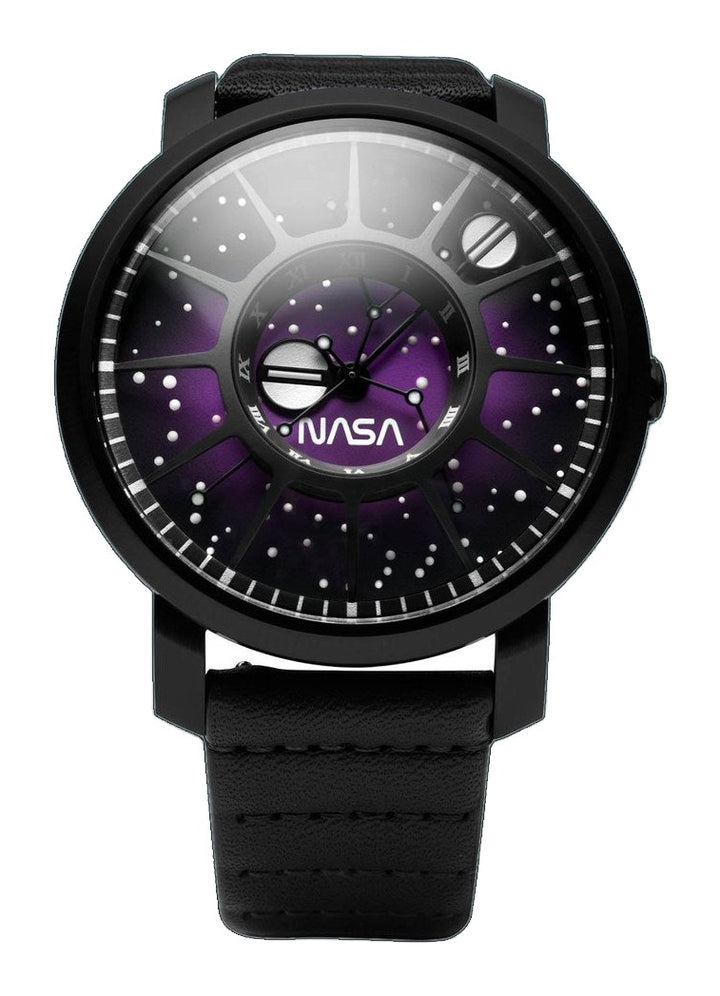 NASA Trappist-1 Automatic Sapphire Deep Space Purple Purple Dial