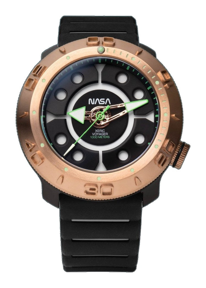 NASA Voyager Automatic 1000m Diver Callisto Black Dial