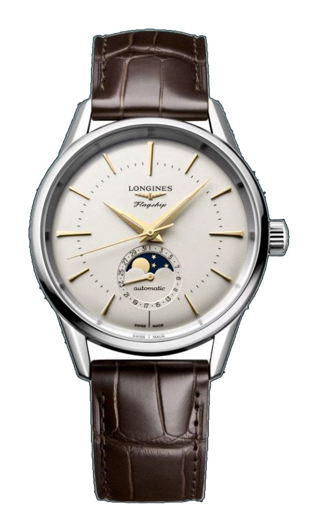 FLAGSHIP HERITAGE MOONPHASE Ivory Dial