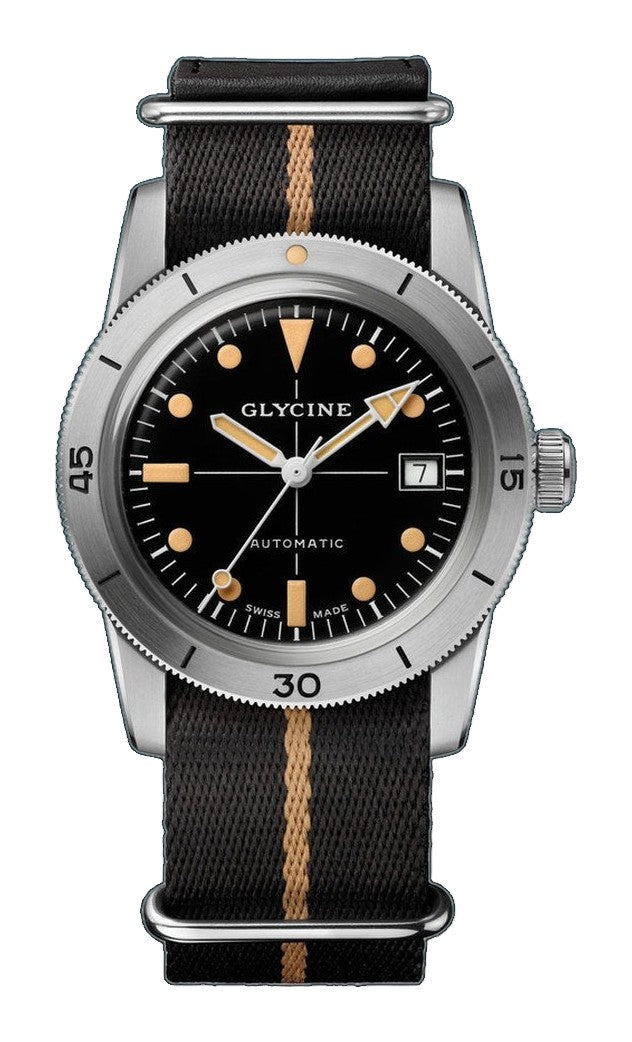 Sea Kraken 39mm / Black / Black Black Dial