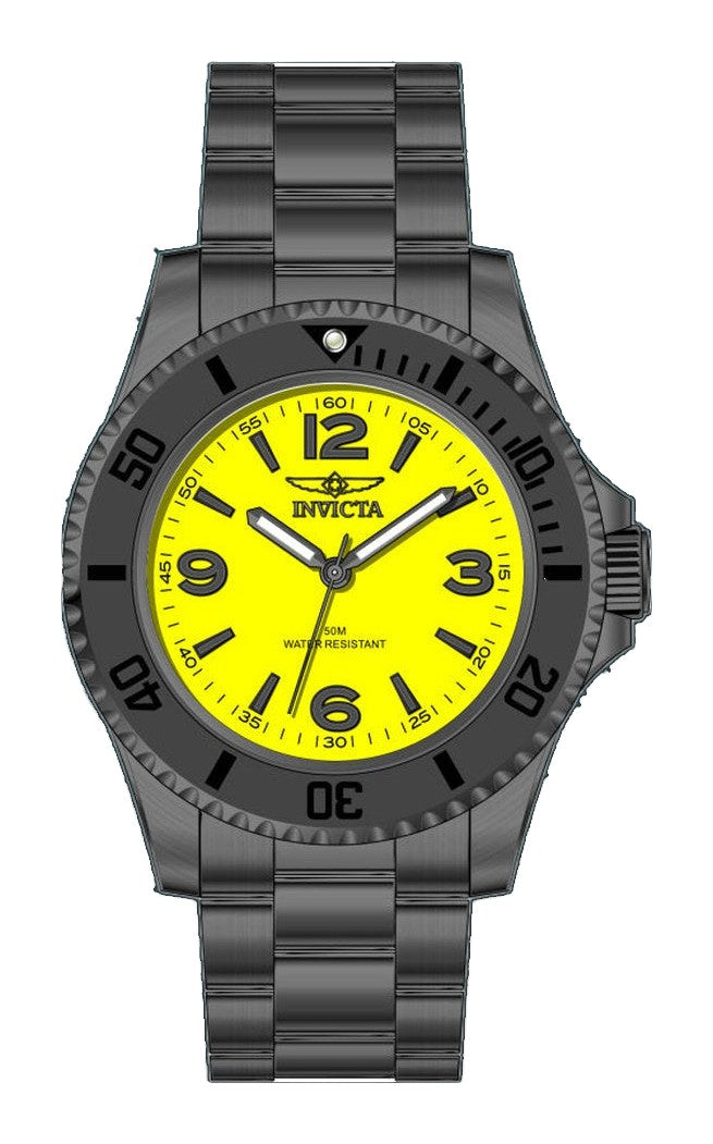 Specialty 40.5mm / Yellow / Black Yellow Dial