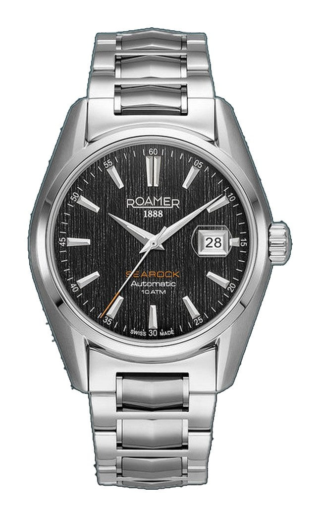 Searock Automatic II Black dial, stainless steel bracelet Black Dial