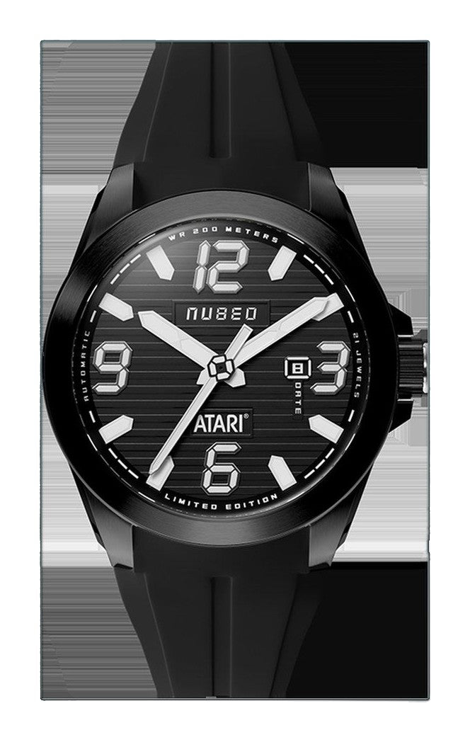 Torrent Automatic Atari Rainbow Limited Edition Black / Black Rubber Black Dial