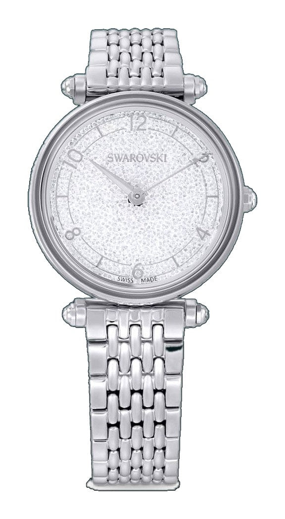 Crystalline 35mm / White / Silver White Dial