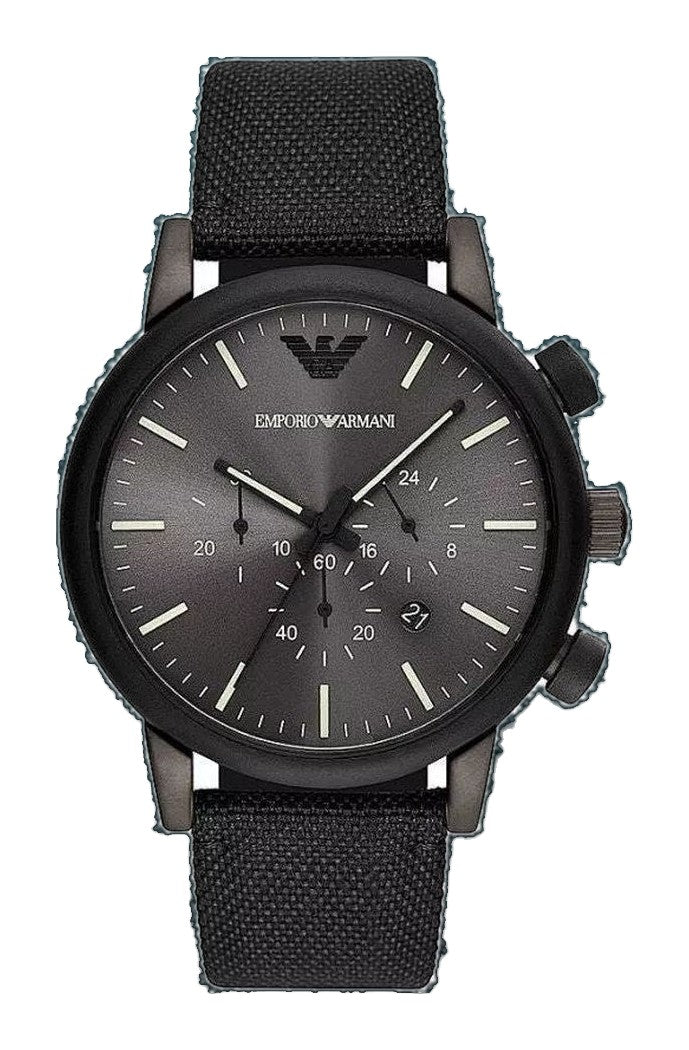 Luigi 46mm / Black / Black Black Dial