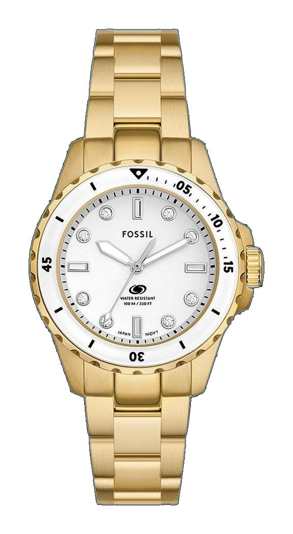 Blue Dive 36mm / Silver / Gold Silver Dial