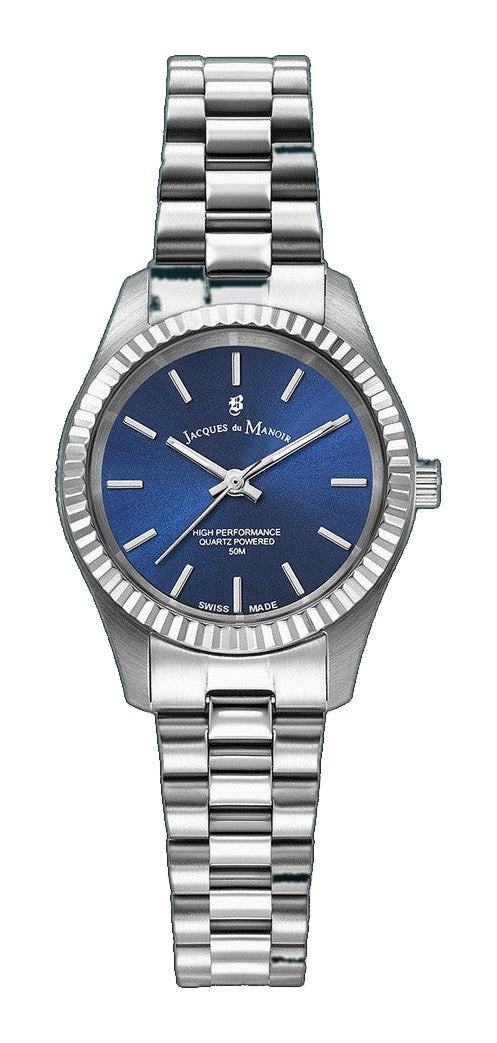 Inspiration prime (26.5mm) Blue dial / silver stainless steel bracelet Blue Dial