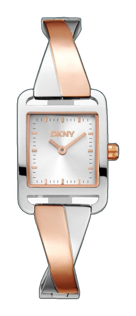 Classic 22mm / Silver / Silver and Rose Gold | Silver Dial