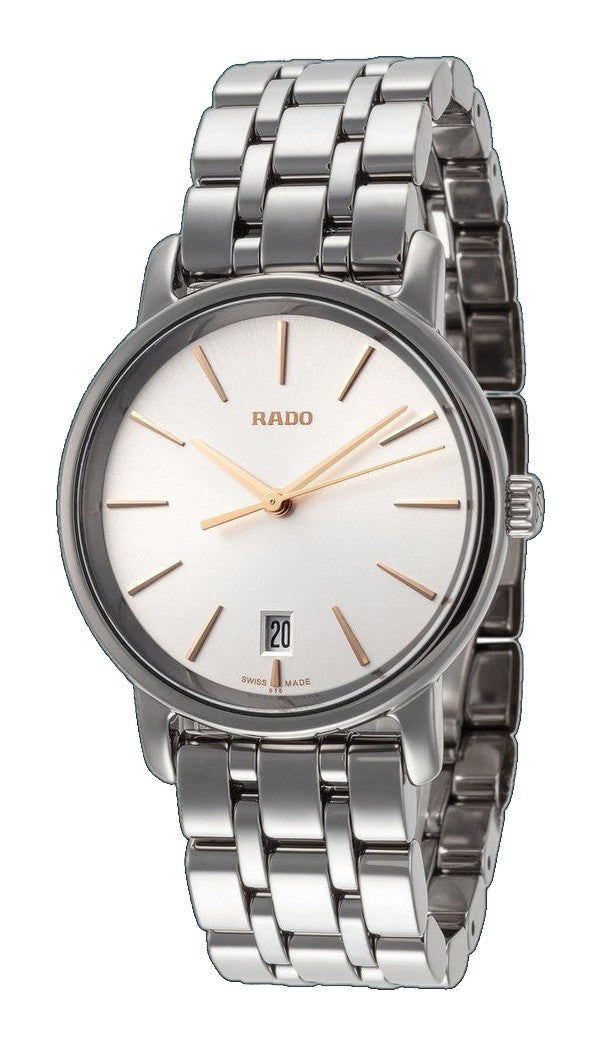 Diamaster 33mm / Silver / Black | Silver Dial
