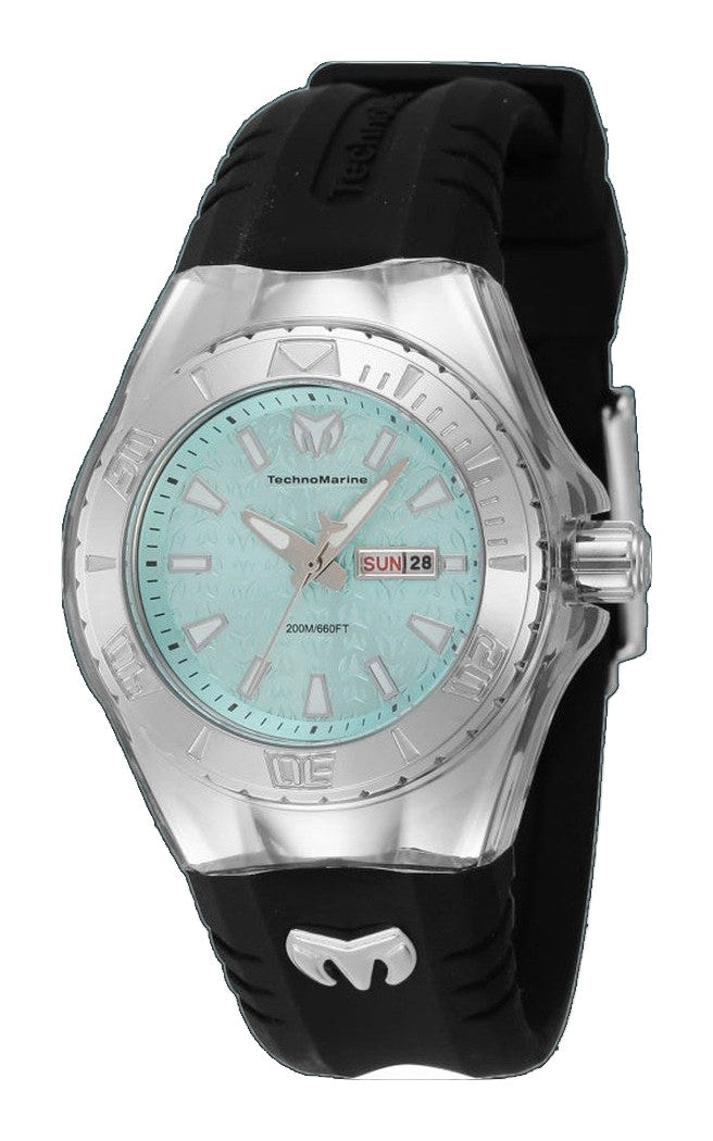 Cruise Monogram 37mm / Turquoise / Black | turquoise Dial